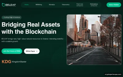 BELEAF Website Preview