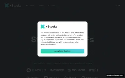 Linde xStock Website Preview