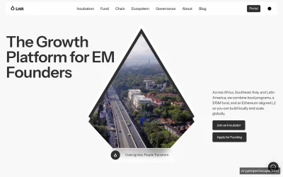 Lisk Website Preview