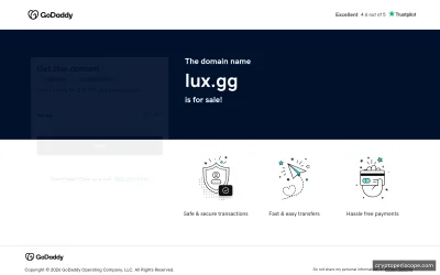 Lux Token Website Preview