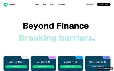 Mellion Coin Website Preview