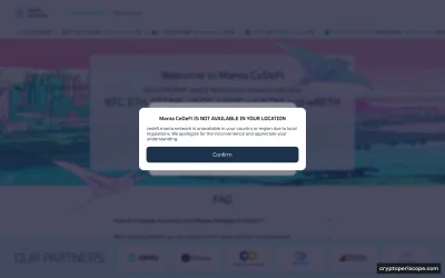 Mantle Staked Ether Website Preview