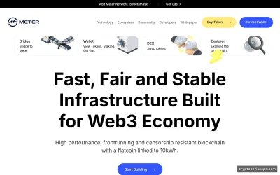 Meter Stable Website Preview