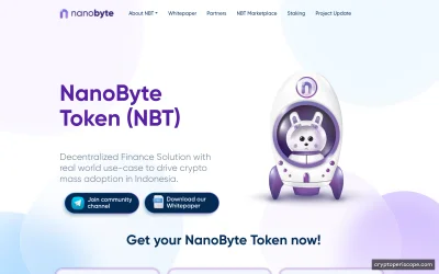 NanoByte Website Preview