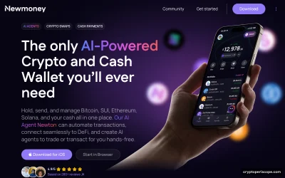 Newmoney AI Website Preview
