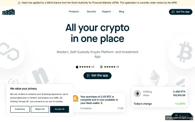 Nash Website Preview