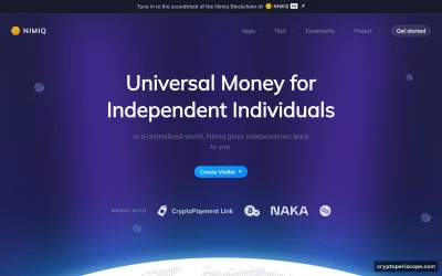 Nimiq Website Preview