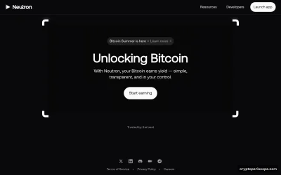 Neutron Website Preview