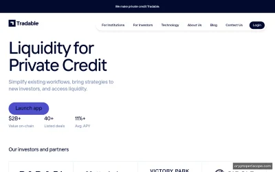 Tradable APAC Diversified Finance Provider SSTN Website Preview