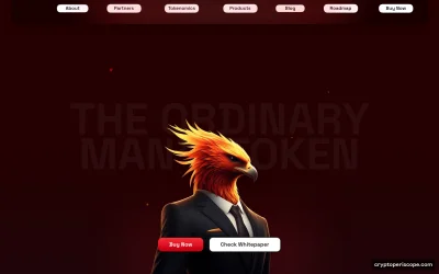 Phoenix Token Website Preview