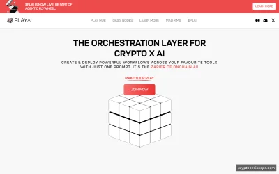 Play AI Website Preview