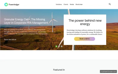Powerledger Website Preview