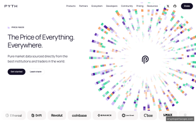 Pyth Network Website Preview