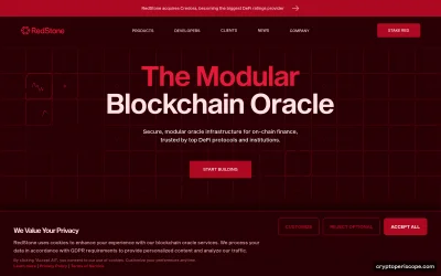 RedStone Website Preview
