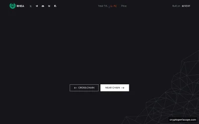 Ref Finance Website Preview