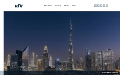 RIV Coin Website Preview