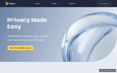 iExec RLC Website Preview