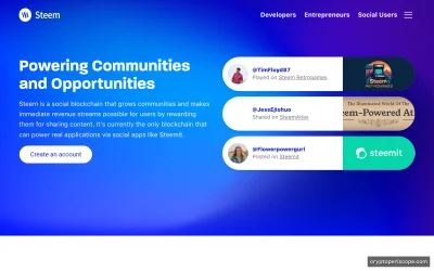 Steem Dollars Website Preview