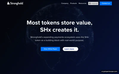 Stronghold Website Preview