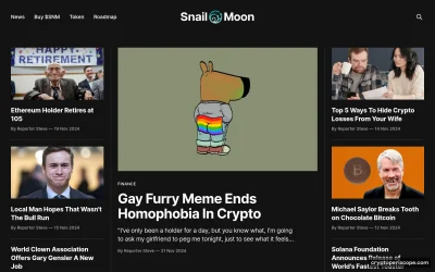 SnailMoon Website Preview