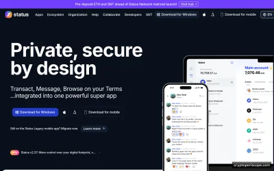 Status Website Preview