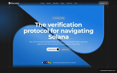 Serpent Website Preview