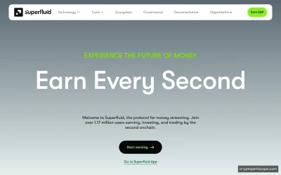 Superfluid Website Preview
