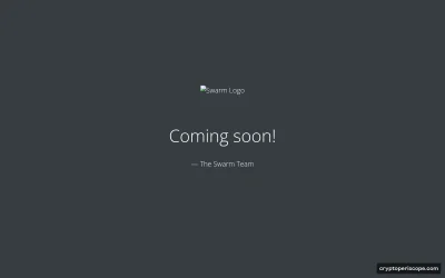Swarm Network Website Preview