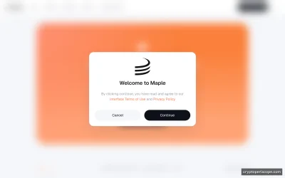 syrupUSDT Website Preview