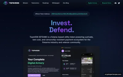 Team556 Website Preview