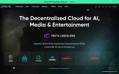 Theta Fuel Website Preview