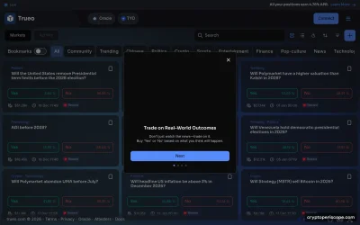 Truemarkets Website Preview