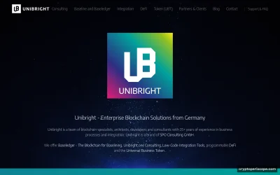 Unibright Website Preview