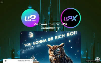 uPX Website Preview