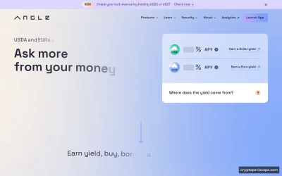 USDa Website Preview