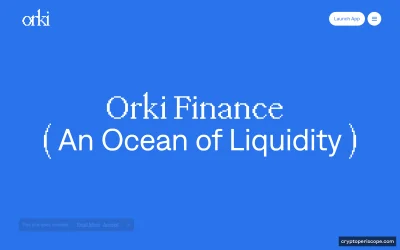 Orki USDK Website Preview