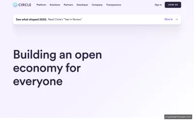 Circle USYC Website Preview