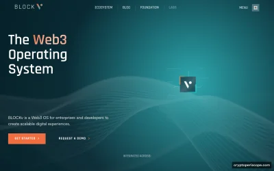 BLOCKv Website Preview