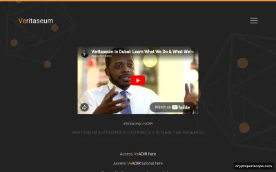 Veritaseum Website Preview