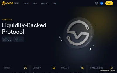 VNDC Website Preview