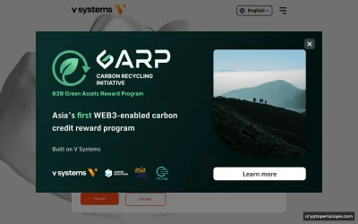 V.SYSTEMS Website Preview