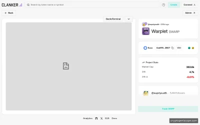 Warplet Website Preview