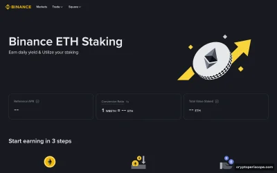 Wrapped Beacon ETH Website Preview
