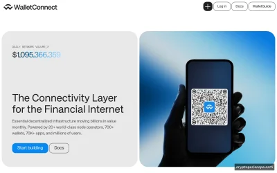 WalletConnect Token Website Preview