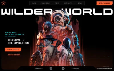 Wilder World Website Preview