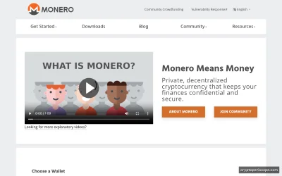 Monero Website Preview