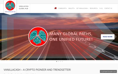 Vcash Website Preview