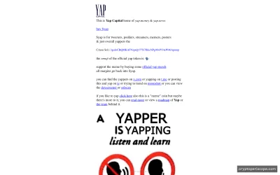 yap Website Preview