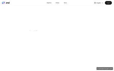 ZND Token Website Preview